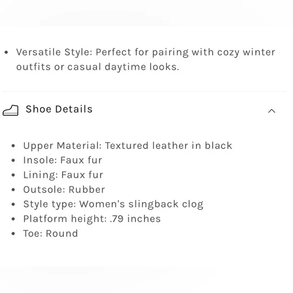 ▪️NIB Kelsi Dagger Brooklyn Freddie Black Shearling Slingback Clogs - Picture 11 of 13